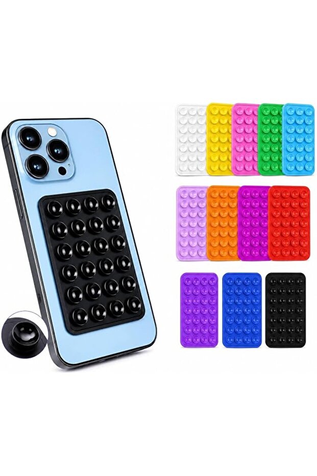 3-Pack Silicone Adhesive Sticky Phone Grips