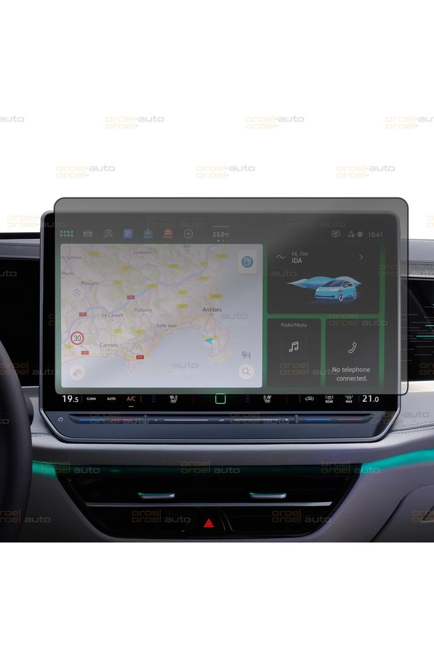 Volkswagen T-Roc Style, R Line Compatible 12.9-Inch Navigation 9H Matte Appearance Nano Screen Protector 2026-27