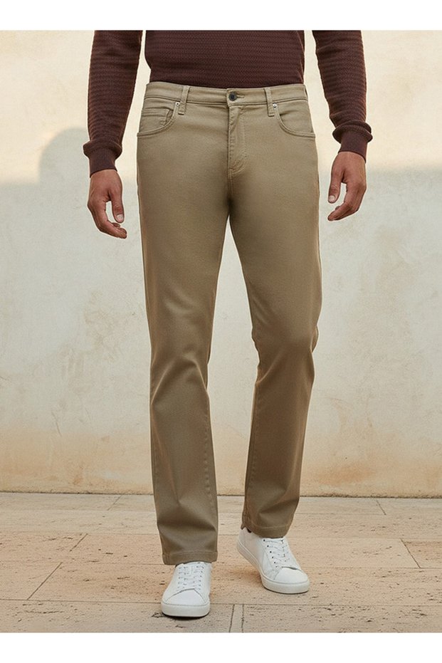 SOLID KNIT 5 POCKET TROUSER