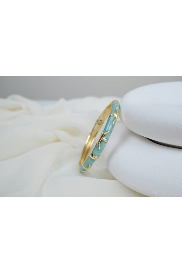Klpç101 Mineli Sea Star Gold Clamp (Interior Diameter 5.8 cm)