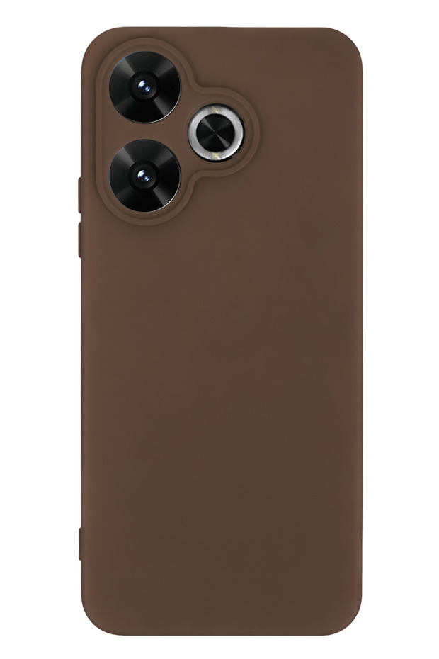 Ilkestor Redmi 13 4g Case First Silicone (04006) - Brown