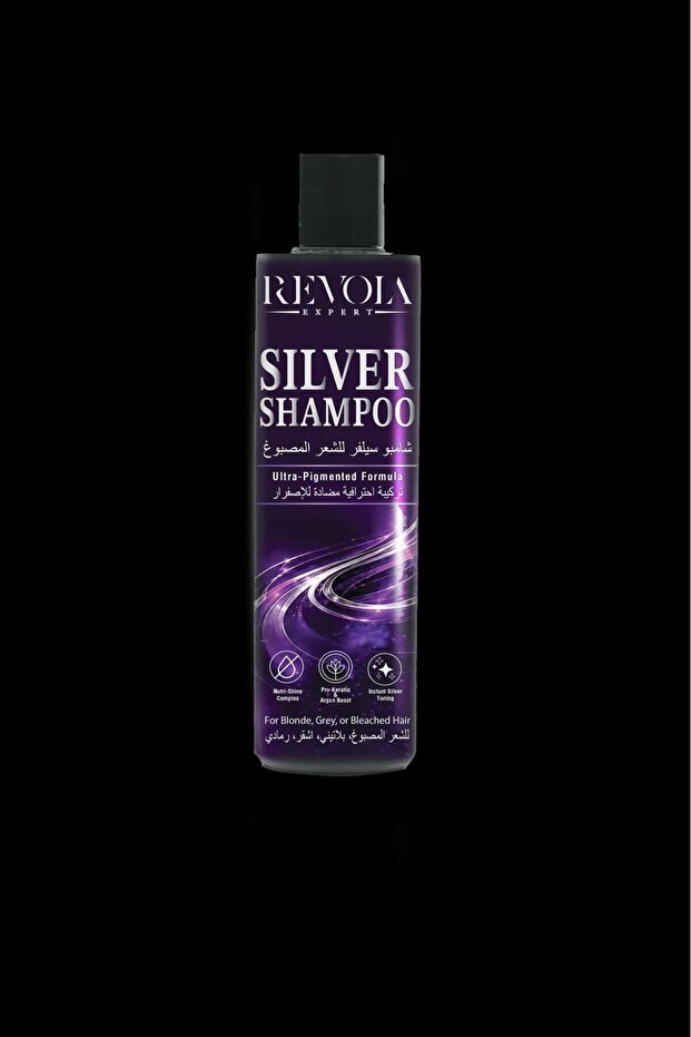 Revola Silver Anti-Orange Color & Tone Equalizer Purple Shampoo 250 ml