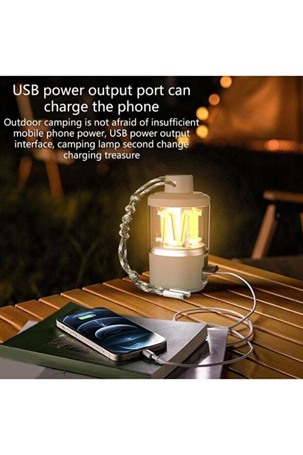 كشاف ومصباح التخييم الذكي 3 في 1 (Multi-Flashlight & Lantern) - 6