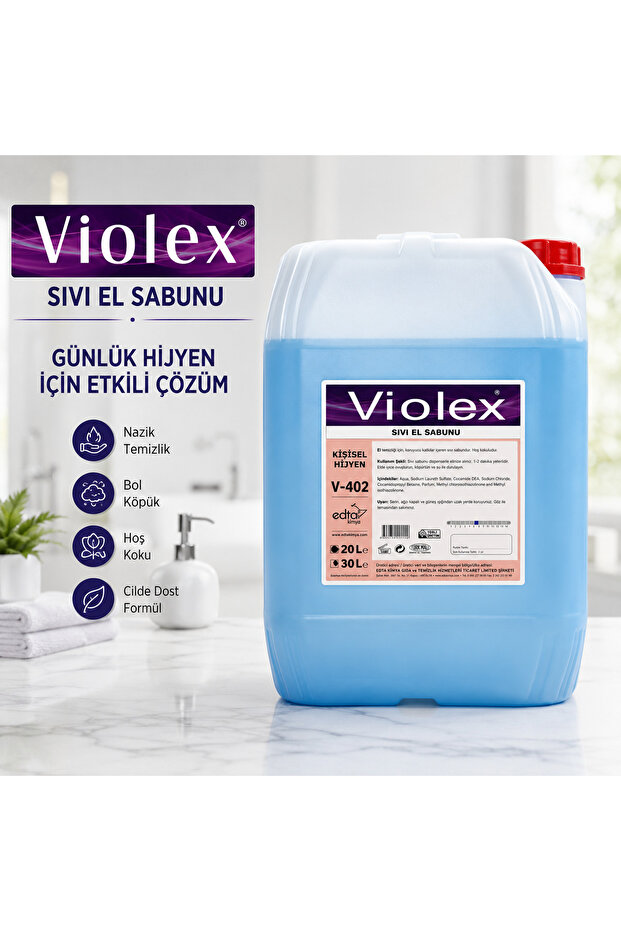 V-402 Liquid Hand Soap 20 Liters Personal Hygiene Hand Cleaning Soap Professional Use