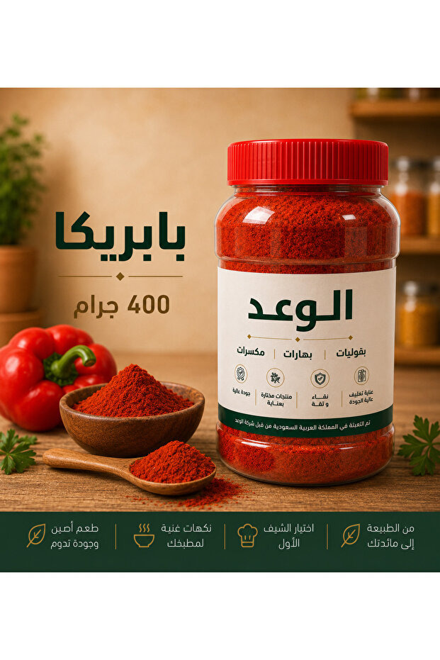 بابريكا 400 جم