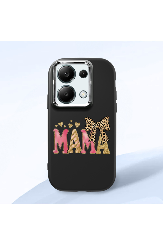 Redmi Note 13 Pro 4g Compatible Black Silicone Case with Shock-Absorbing Camera Protections