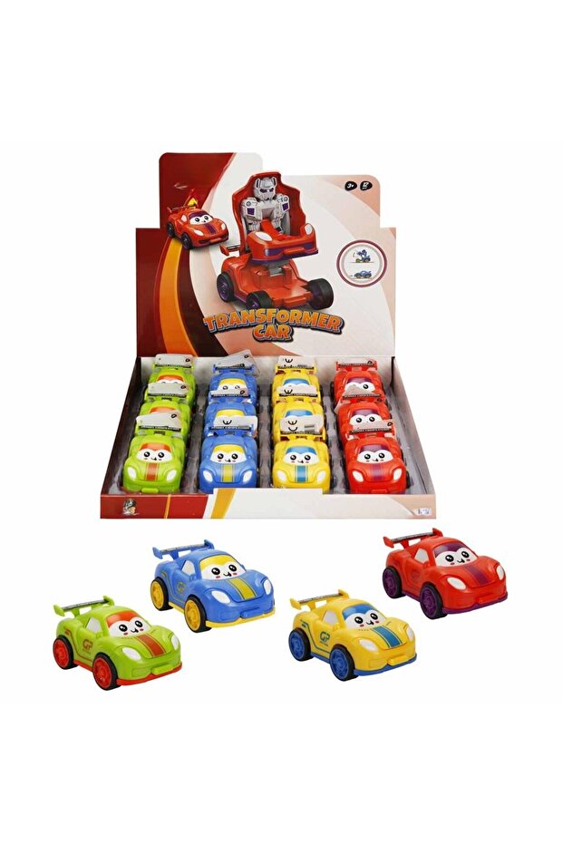 Frictional Car Transforming into Robot