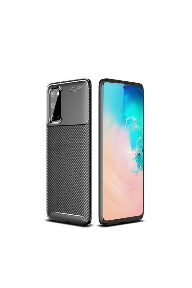 Compatible Case Carbon Design Cover for Samsung Galaxy S20