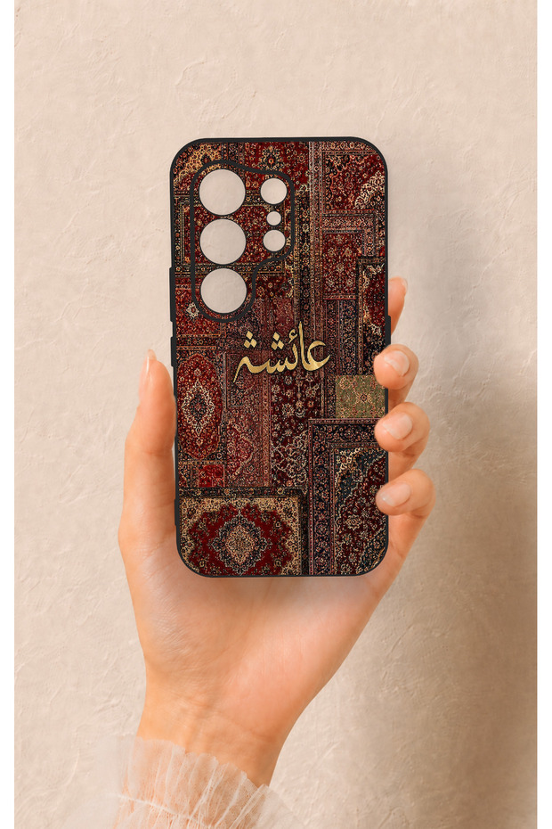 Tecno Camon 50 Compatible Vintage Carpet Patterned Silicone Case