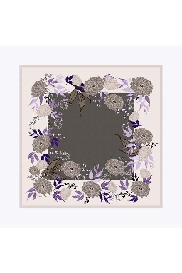 China Desen Tivil Silk Scarf Mink