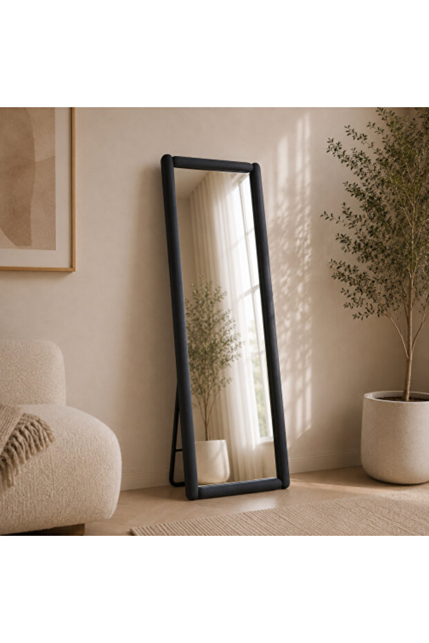 Black Stand Mirror – Size 180 x 80 cm