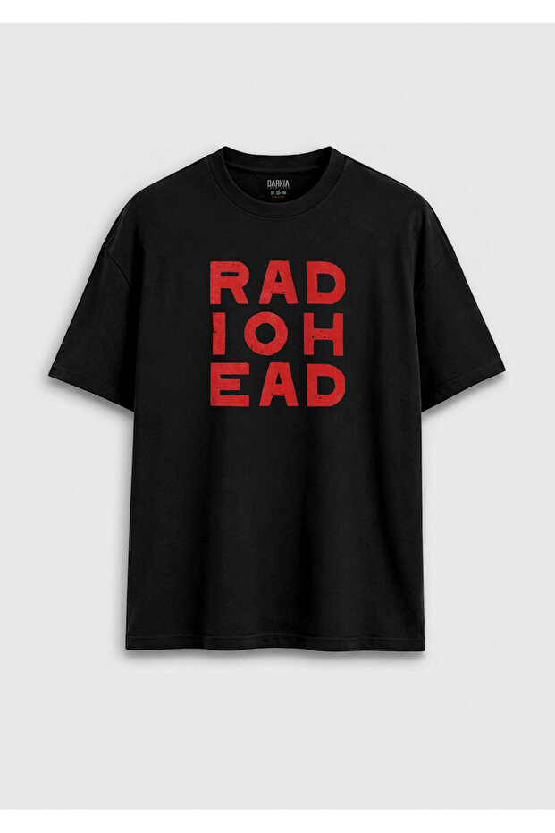 Radiohead Written Special Design Printed Unisex Black T-Shirt