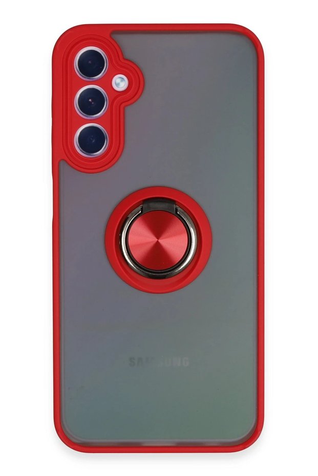 Aconcept Galaxy A24 4g Case Montreal Silicone Cover with Ring (114139) - Red
