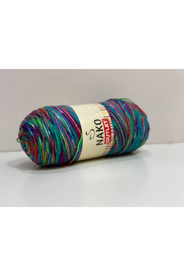 Export Surplus American Sarım Hand Knitting Yarn 300Gr - Batik
