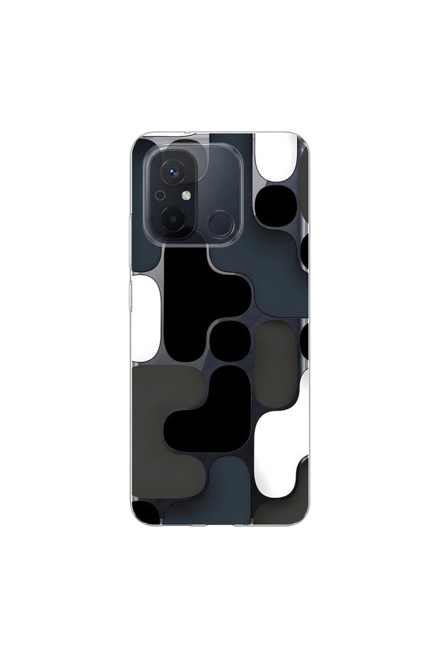 Redmi 12C Compatible Wallpaper 1 Design Transparent Case