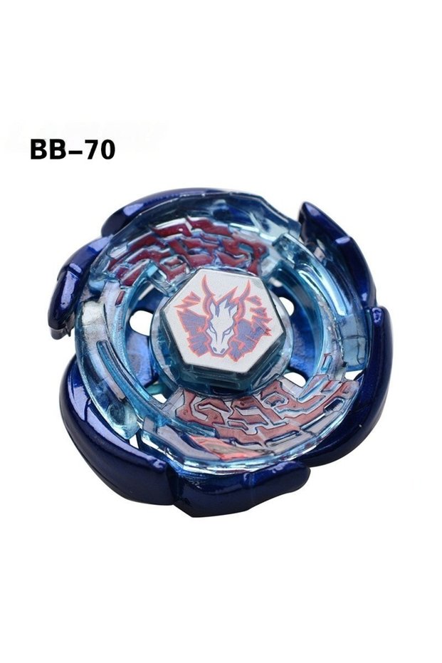 BB70 4D Single Metal Fusion Spinning Top, Durable Battle Gyro Toy with Random Parts