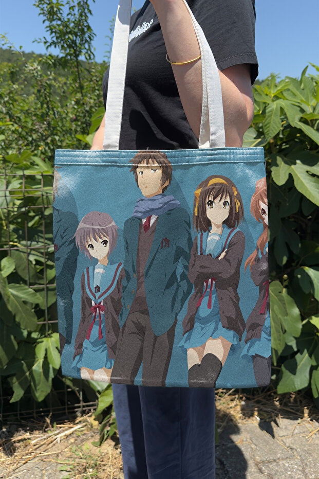 Horimiya V4 Summer Winter Double-Sided Canvas Print Tote Bag Anime Bag