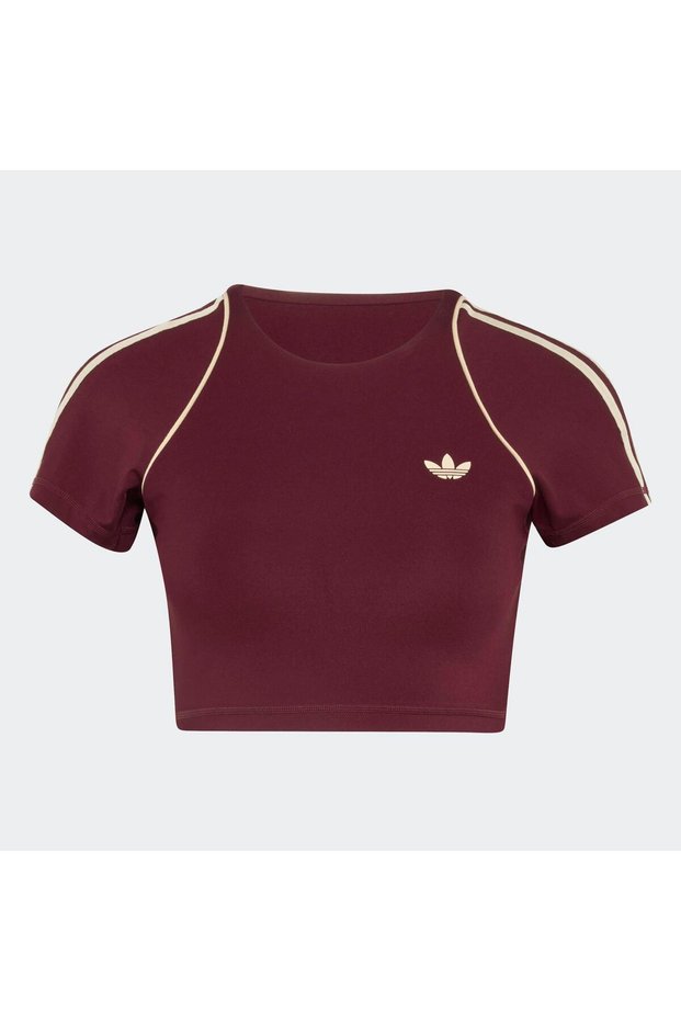 Originals Sport Superstar Women's Burgundy T-Shirt (Kw3561)