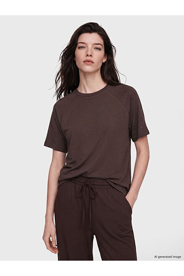 Lcw Comfort Mürdüm Soft Touch Stone Blouse