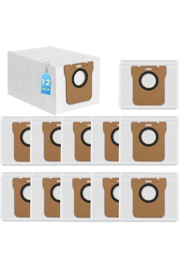 12-pack for Dreame L10s Ultra / L10 Ultra / L20 Ultra / Xiaomi X10+ / Xiaomi X20+ Aspirateur Capsules, Recha Capsules
