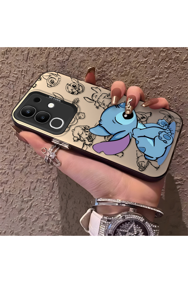 Vivo Y29 4g Compatible High-Quality Cartoon Printed Case, Stylish Multi-Faceted Full Protective Cover