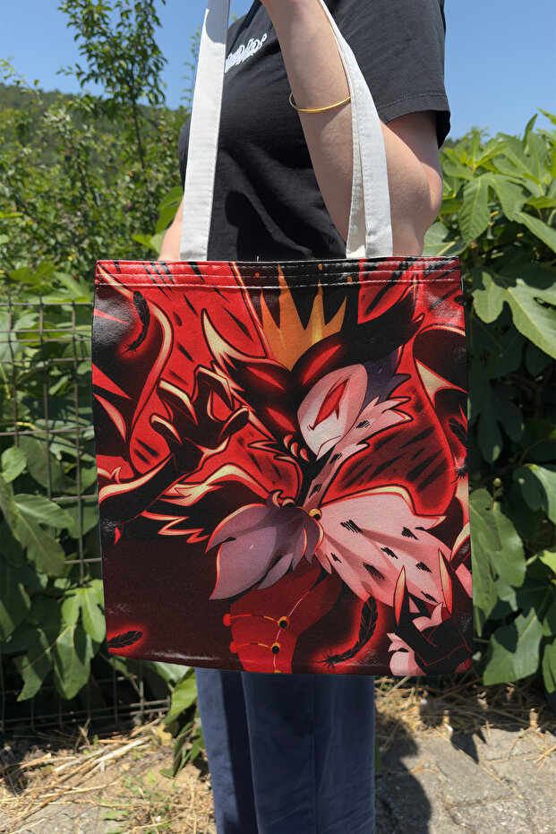 Helluva V2 Double Sided Canvas Print Tote Bag Cartoon Series