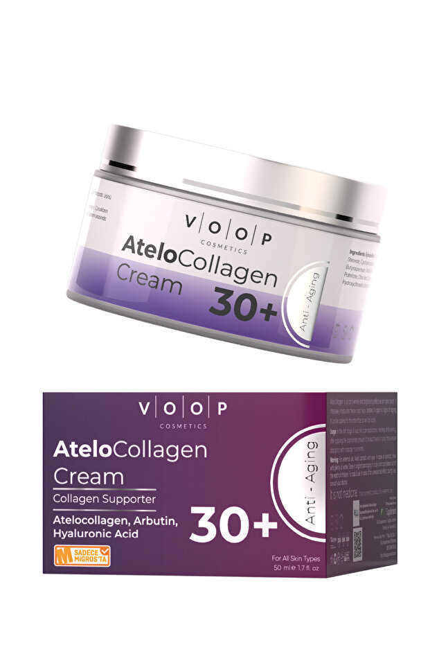 Atelocollagen Anti-Aging Anti-Wrinkle and Brightening Skin Care Cream 30+
