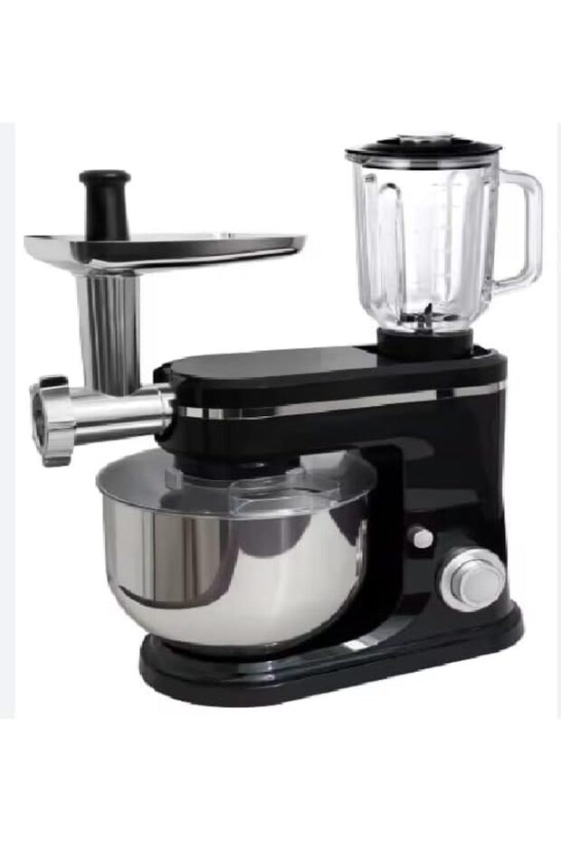 Multi-Functional Stand Mixer DX3201, 1500W, 6L Bowl | 6-Speed Settings, Blender Attachment, Meat Grinder Included, Stainless Steel Bowl, Planetary Mixing