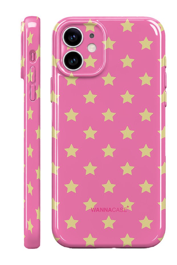 iPhone 12 Sweet Star Essential Slim Full Covering Glossy Print Hard Phone Case with Camera Protection