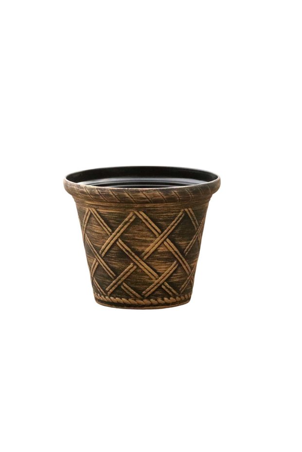 Flower pot planter, plastic flower pot, lightweight bonsai and gardening decorative flower pot, indoor and outdoor planters, for patios, offices