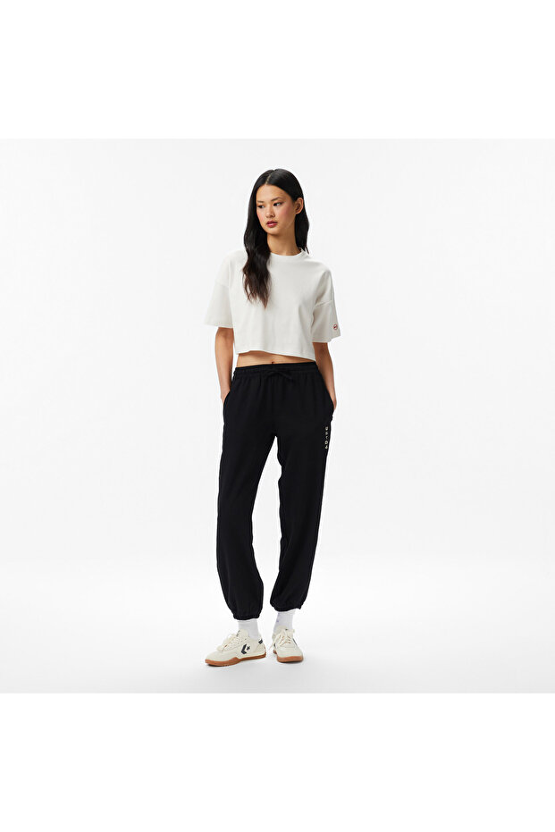 United4 Regular Fit Women's Black Sweatpants