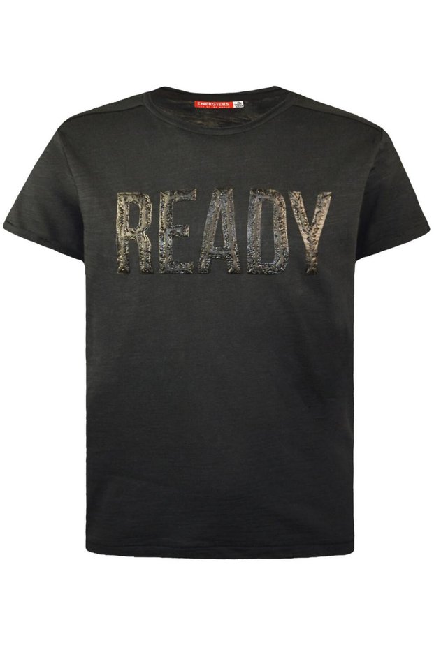 Μπλούζα "Ready" μαύρη