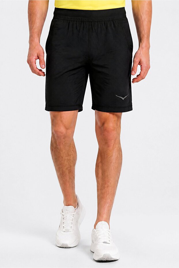 Men Sportswear Fit Training Shorts, Black