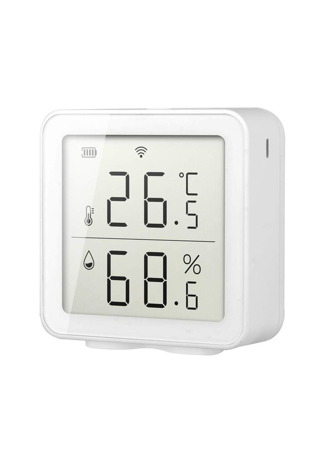 Outdoor thermometer, smart humidity sensor, hygrometer, outdoor and indoor thermometer, digital LCD display, temperature and humidity monitor.