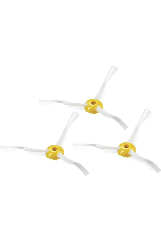 Replacement Side Brushes for iRobot Roomba 600 Series - 3-Piece Set