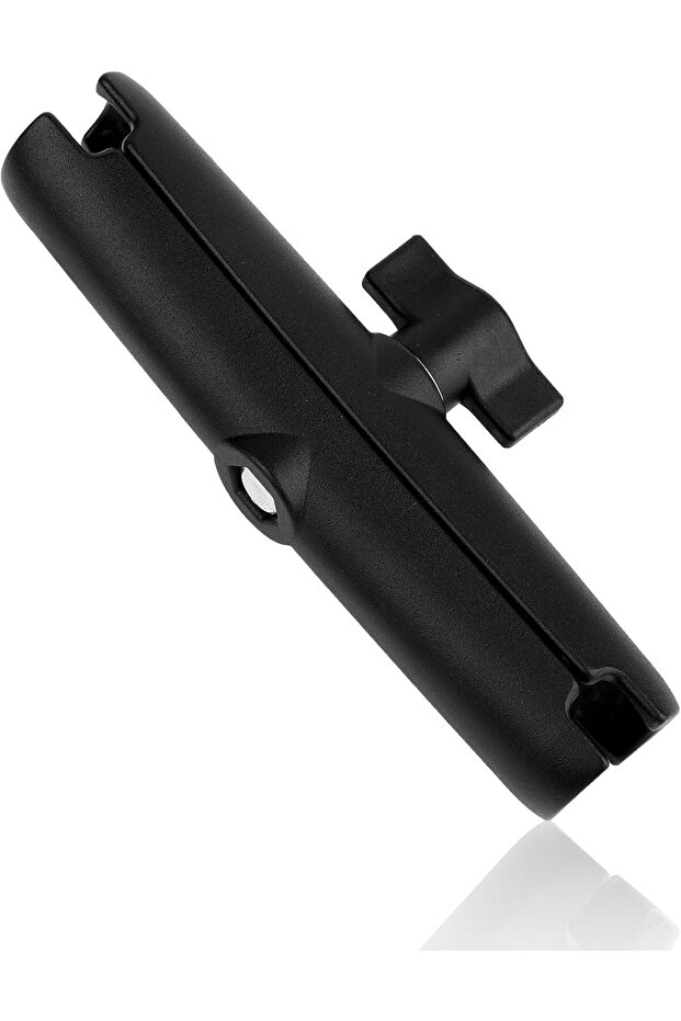 Double socket arm bracket, 15cm aluminum alloy double socket bracket, telephone holder for 1-inch ball joints, bicycle and truck mounting arm.
