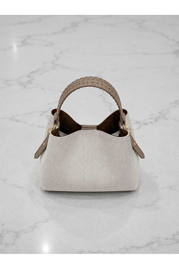 Women's Stylish Knitted Handle Hand Shoulder Crossbody Bag