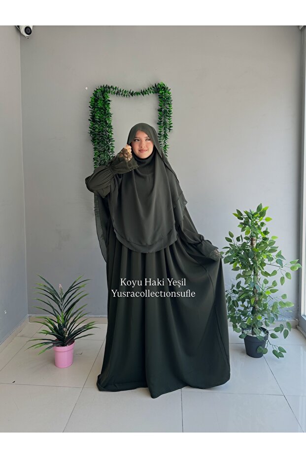 Erva Abaya and Shadowed Soufflé 2-Piece Set
