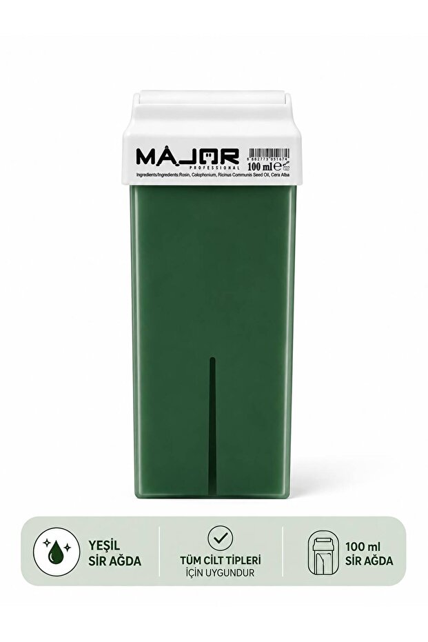 MAJÖR KARTUŞ AĞDA YEŞİL 100ML