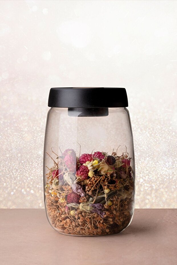 Auro Black Lid Jar 1500 Cc