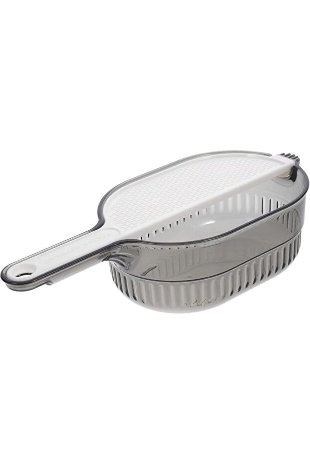 Rice Washing Bowl, Multifunctional Kitchen Strainer with Durable Plastic Construction, Ideal