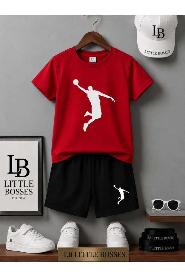 Summer Shorts T-Shirt Unisex (Basketball Player)