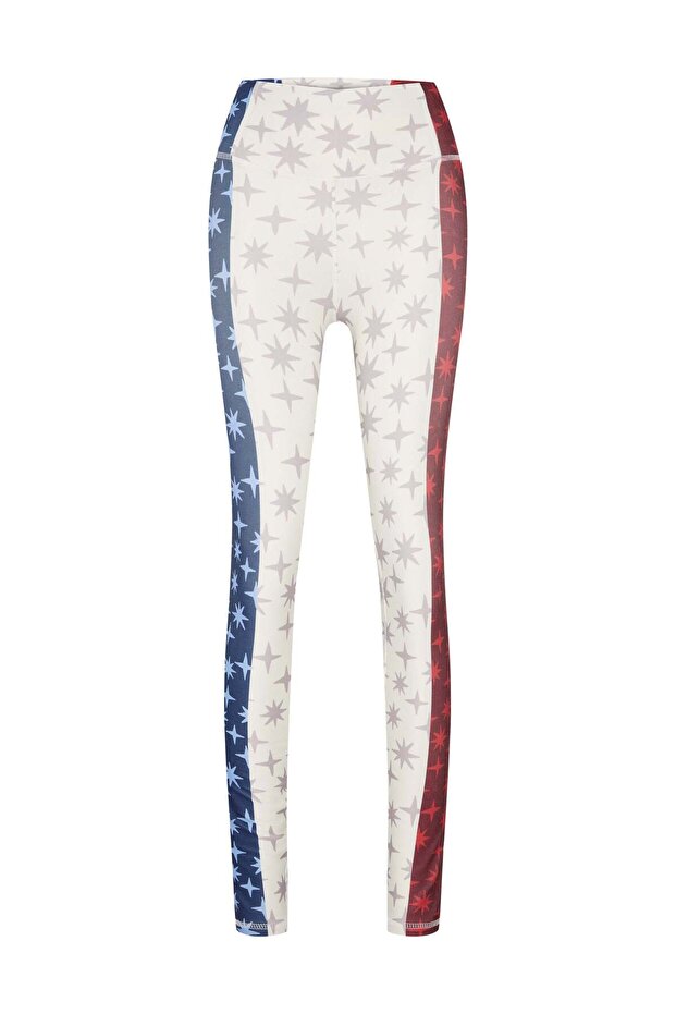 Poudreuse Printed Thermal Tights Multi