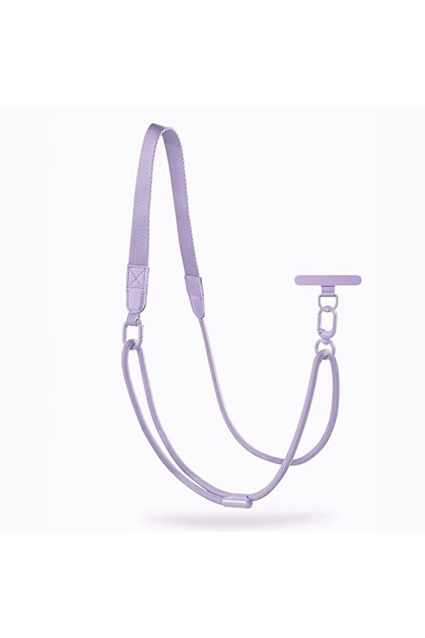 Other Light Purple 2026 New Mobile Phone Long Lanyard for iPhone Adjustable Cord Universal 360° Rot
