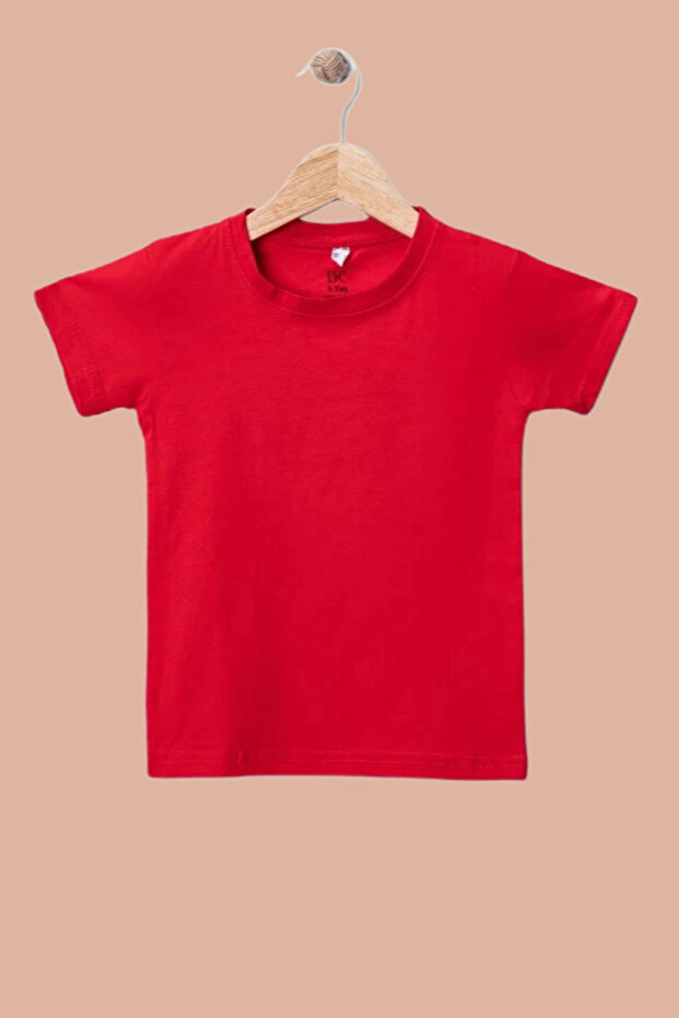 Children's Suprem Short Sleeve Badi Red