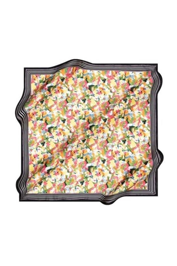 SILK CREPE SATIN SCARF