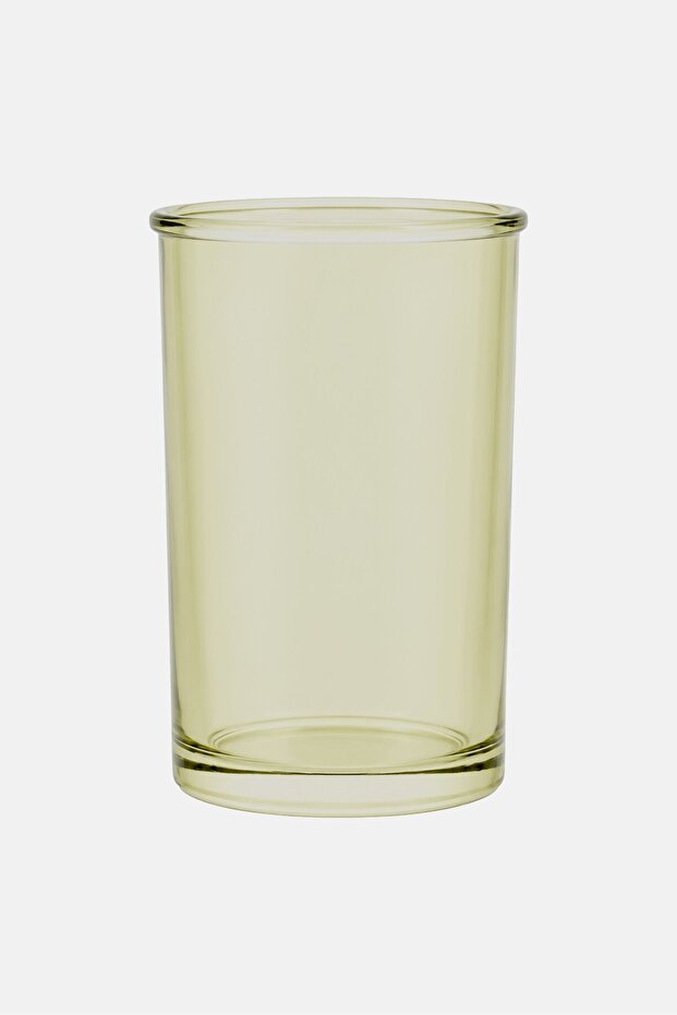 Glass Toothbrush Holder, Green