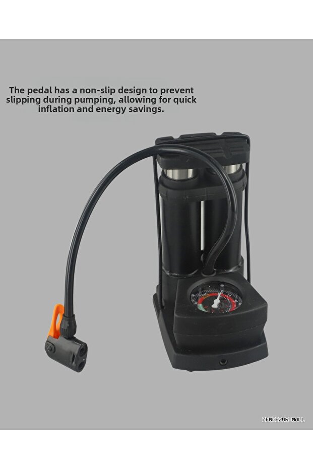 Zengezur Multi-Purpose Foot-Pumped Tire Inflator (141830) Precision