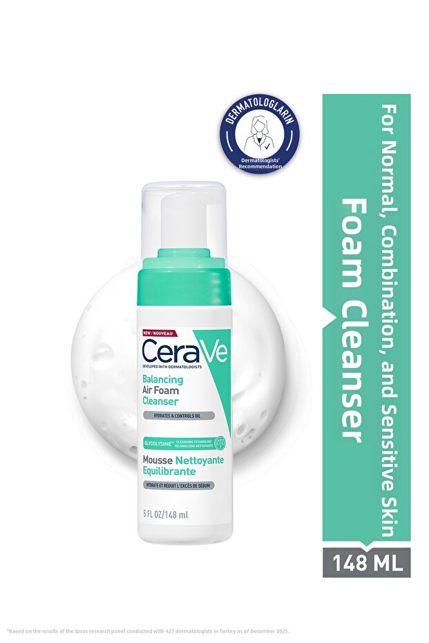 Air Foam Foam Cleanser for Normal, Combination and Sensitive Skin 148 ml