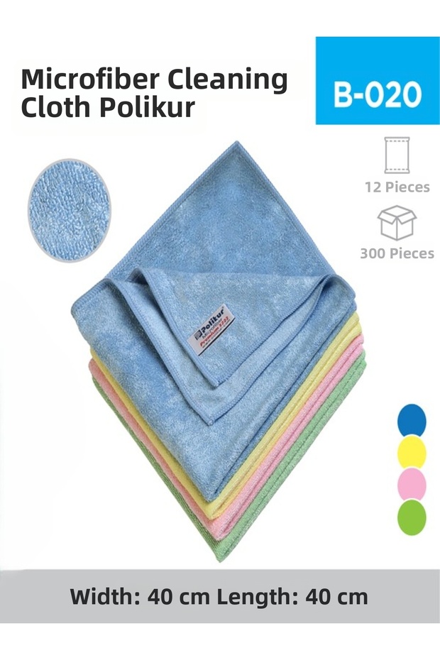 Microfiber Cleaning Cloth Polycur